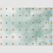 Weihnachtswasserfarbe GoldI Design 16 Seidenpapier (Vorderseite)