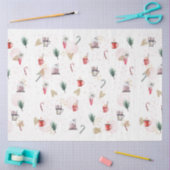 Weihnachtswasserfarbe GoldI Design 1 Seidenpapier (Basteln)