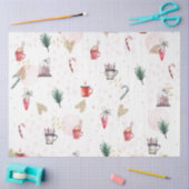 Weihnachtswasserfarbe GoldI Design 2 Seidenpapier (Basteln)