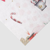 Weihnachtswasserfarbe GoldI Design 2 Seidenpapier (Ausschnitt)