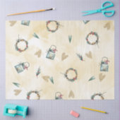 Weihnachtswasserfarbe GoldI Design 9 Seidenpapier (Basteln)