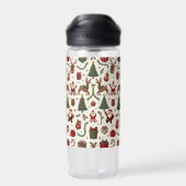Weihnachtswasserflasche Trinkflasche (Rückseite)
