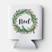 Weihnachtswasserkranz Dosenkühler (Rückseite)