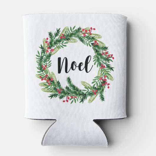 Weihnachtswasserkranz Dosenkühler (Rückseite)