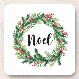 Weihnachtswasserkranz Getränkeuntersetzer