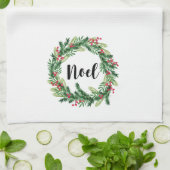 Weihnachtswasserkranz Handtuch (Gefaltet)