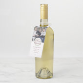 Weihnachtswasserkranz mit Foto Flaschenanhänger (Angewinkelt)