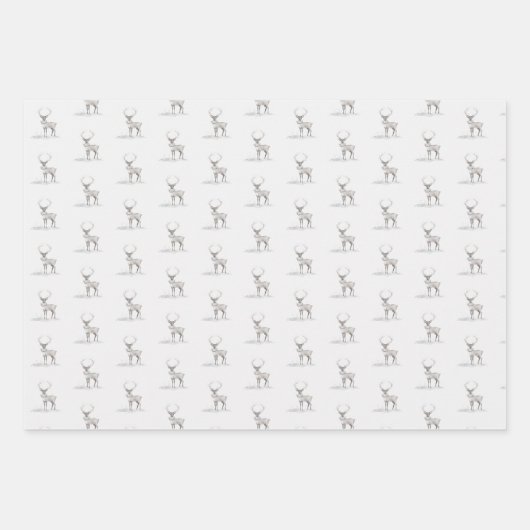 Weihnachtswasserschmuck mit stilvollem Akzent Geschenkpapier Set (Vorderseite 2)