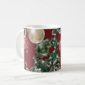 Weihnachtswasserschmuck Muster Kaffeetasse (Vorderseite Links)