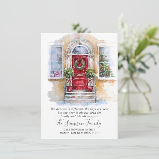 Weihnachtswassertore Ankündigung (Stehend Vorderseite)