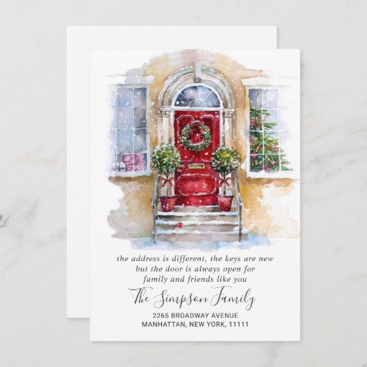 Weihnachtswassertore Ankündigung (Vorne/Hinten)