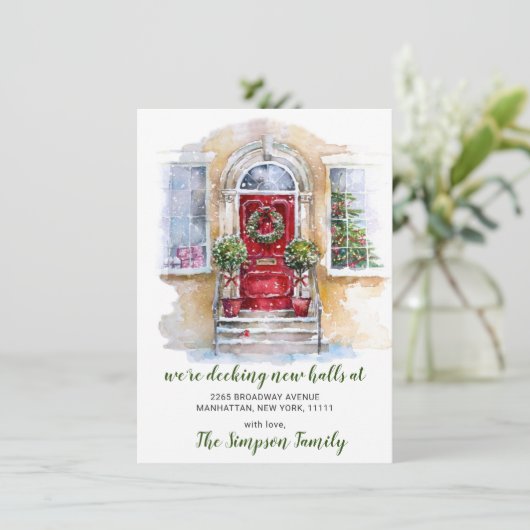 Weihnachtswassertore Ankündigung (Stehend Vorderseite)