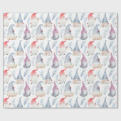 Weihnachtswasserzwerge Geschenkpapier (Flach)