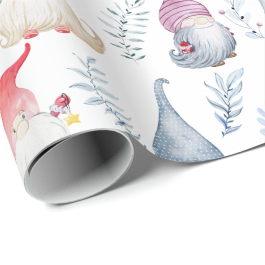 Weihnachtswasserzwerge Geschenkpapier (Rolleneckpunkt)