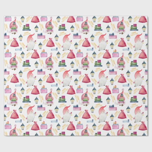 Weihnachtswasserzwerge Geschenkpapier (Flach)
