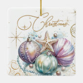 Weihnachtsweich Pastel Ornament (Rückseite)
