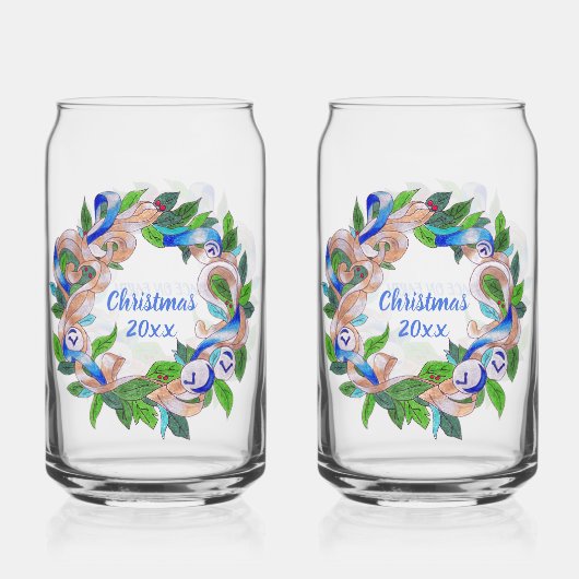 Weihnachtsweiden Dosenglas (Rückseite)