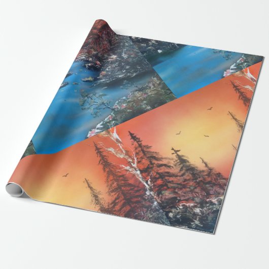 Weihnachtsweih Geschenkpapier (Ungerollt)