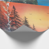 Weihnachtsweih Geschenkpapier (Ecke)