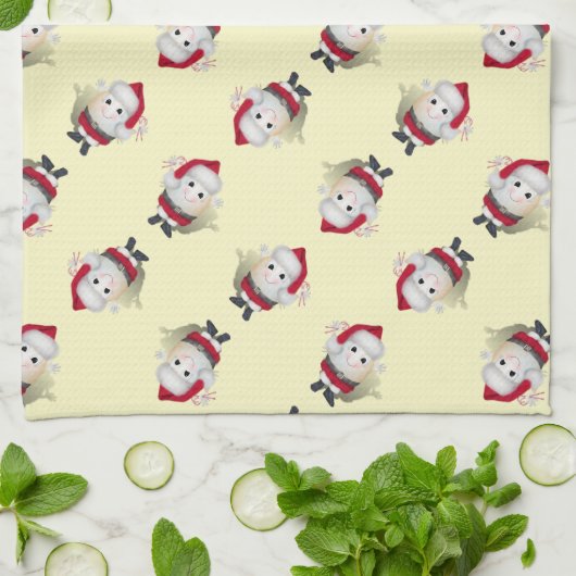 Weihnachtsweih Geschirrtuch (Gefaltet)