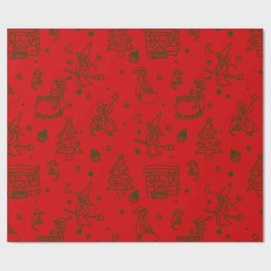 Weihnachtsweih, geweiht geschenkpapier (Flach)