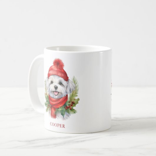Weihnachtsweih Kaffeetasse (Vorderseite Links)