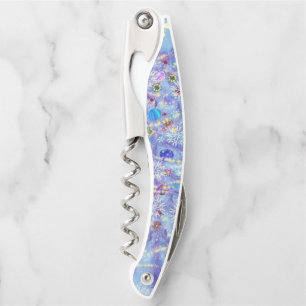 Weihnachtsweih-Korkenzieher mit Weihnachtsbaum Kellnermesser