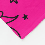 Weihnachtsweih, pink fleecedecke (Ecke)