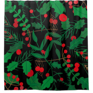 Weihnachtsweihe Duschvorhang