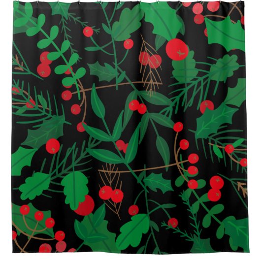 Weihnachtsweihe Duschvorhang (Vorderseite)