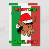 Weihnachtsweihe Einladung (Vorne/Hinten)