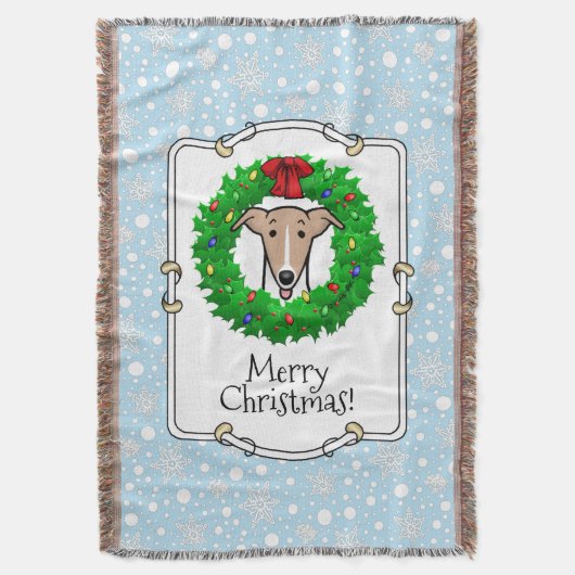 Weihnachtsweihe & Lichter - Fauna & Weiß Decke (Vorderseite Vertikal)