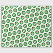 Weihnachtsweihe & Lichter - Fauna & Weiß Geschenkpapier (Flach)
