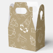 WeihnachtsWeihnachten Gingerbread Man and santa Geschenkschachtel (Geöffnet)