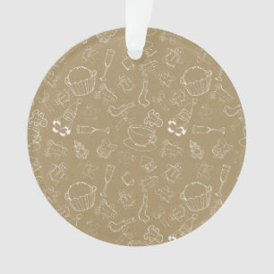 WeihnachtsWeihnachten Gingerbread Man and santa Ornament