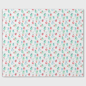 Weihnachtsweihnachtsbäume Geschenkpapier (Flach)