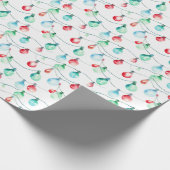 Weihnachtsweihnachtsbäume Geschenkpapier (Ecke)