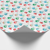 Weihnachtsweihnachtsbäume Geschenkpapier (Ecke)