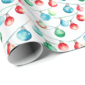 Weihnachtsweihnachtsbäume Geschenkpapier (Rolleneckpunkt)