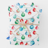 Weihnachtsweihnachtsbäume Geschenkpapier Set (Beispiel)