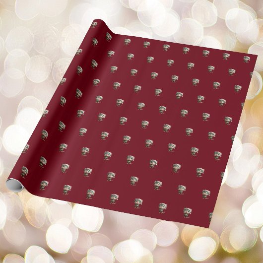 Weihnachtsweihnachtsbriefe für unschuldige Katzen Geschenkpapier