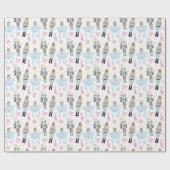 Weihnachtsweihnachtscreme Geschenkpapier (Flach)