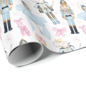 Weihnachtsweihnachtscreme Geschenkpapier (Rolleneckpunkt)