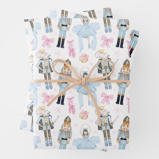 Weihnachtsweihnachtscreme Geschenkpapier Set (Beispiel)