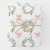 Weihnachtsweihnachtscreme Geschenkpapier Set (Beispiel)