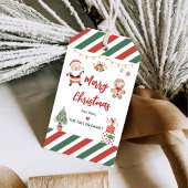 Weihnachtsweihnachtsfeier Geschenkanhänger