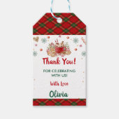 Weihnachtsweihnachtsfeier Geschenkanhänger (Vorderseite)