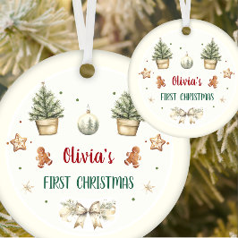 Weihnachtsweihnachtsfeier Keramik Ornament