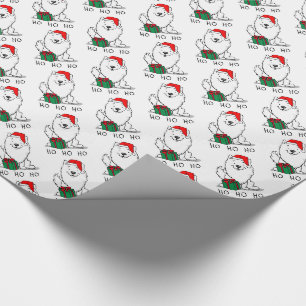 WeihnachtsWeihnachtsfeiertag Eskimo HO HO HO Niedl Geschenkpapier