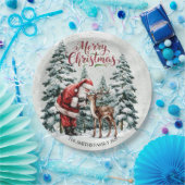 Weihnachtsweihnachtsfeiertage - Teller (Party)